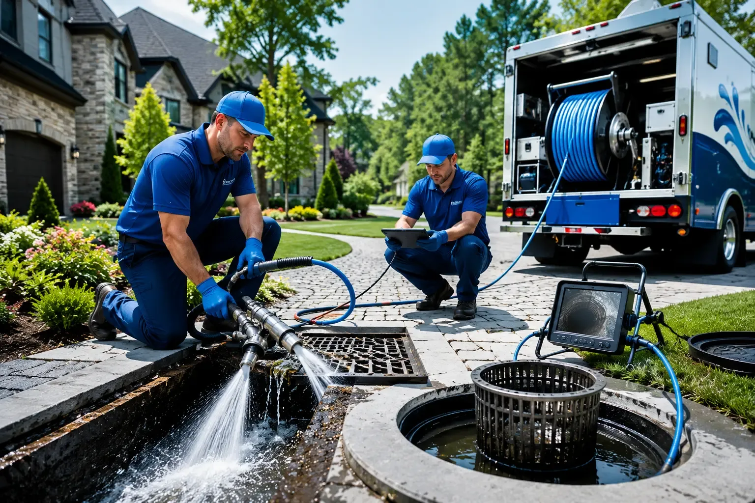 Local outdoor drain cleaning professionals in Elwell, MI